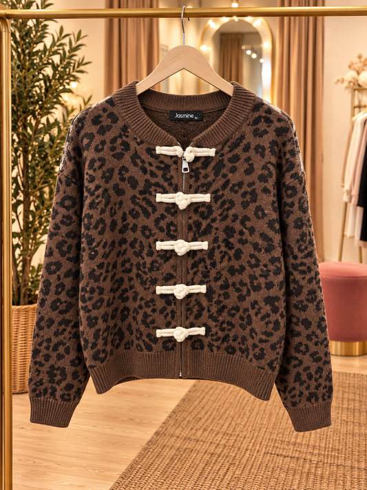 Chaqueta animal print