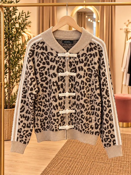 Chaqueta animal print
